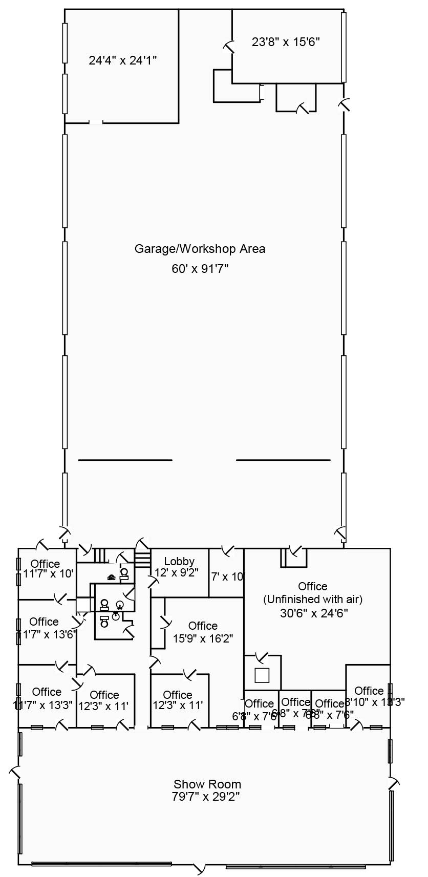 2190 N Oakland Avenue, Decatur, IL Floorplan